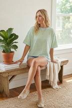 Blue Lagoon Stripe Tee
