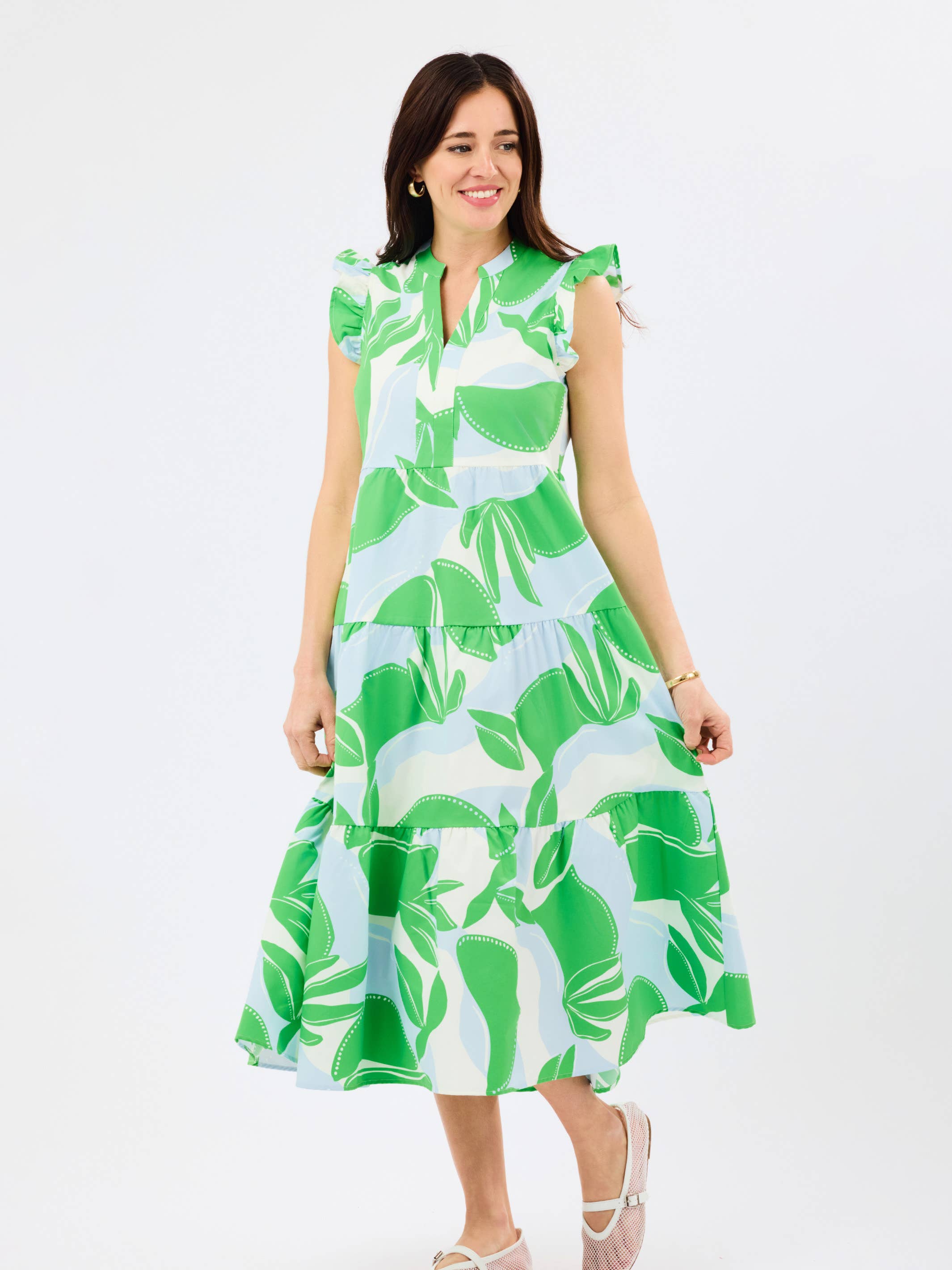 The Christine Dress | In The Shade Light Blue
