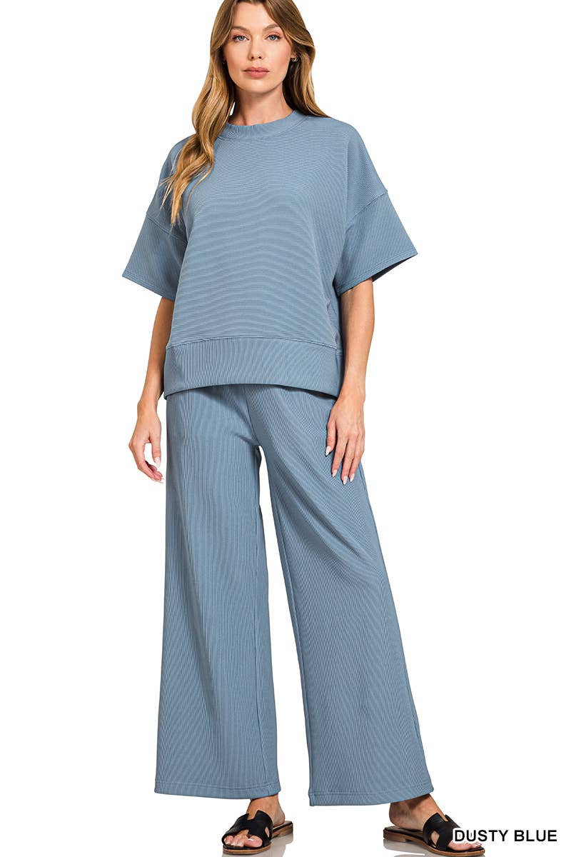 The Della Set Dusty Blue