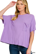 The Kylee Top in Purple