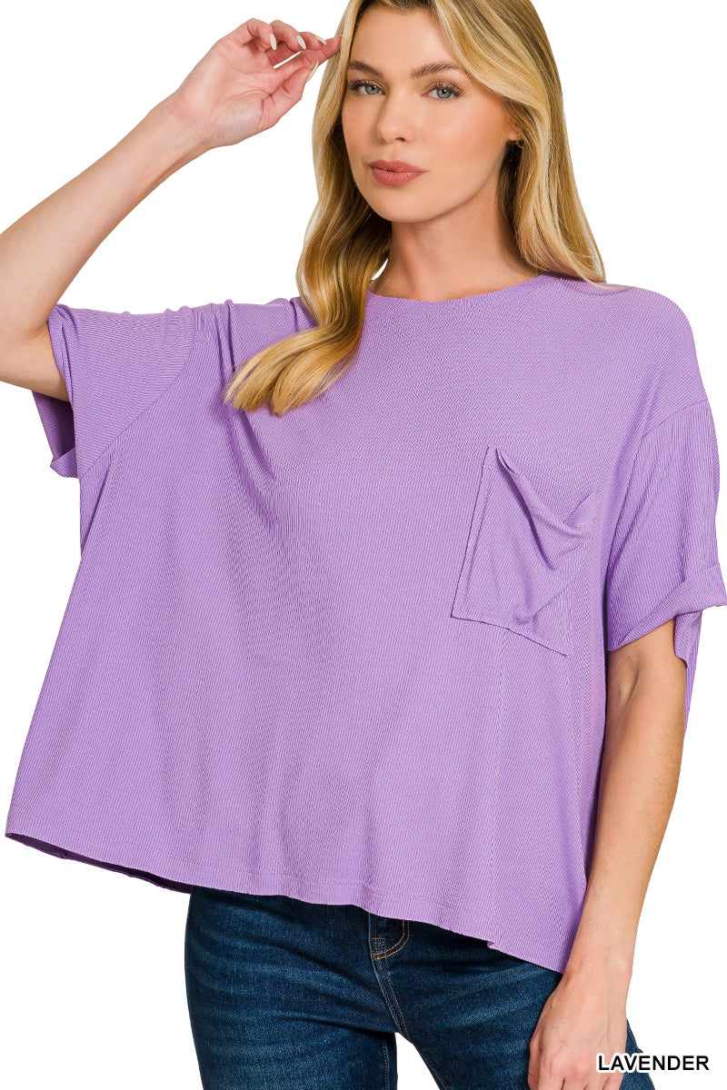 The Kylee Top in Purple
