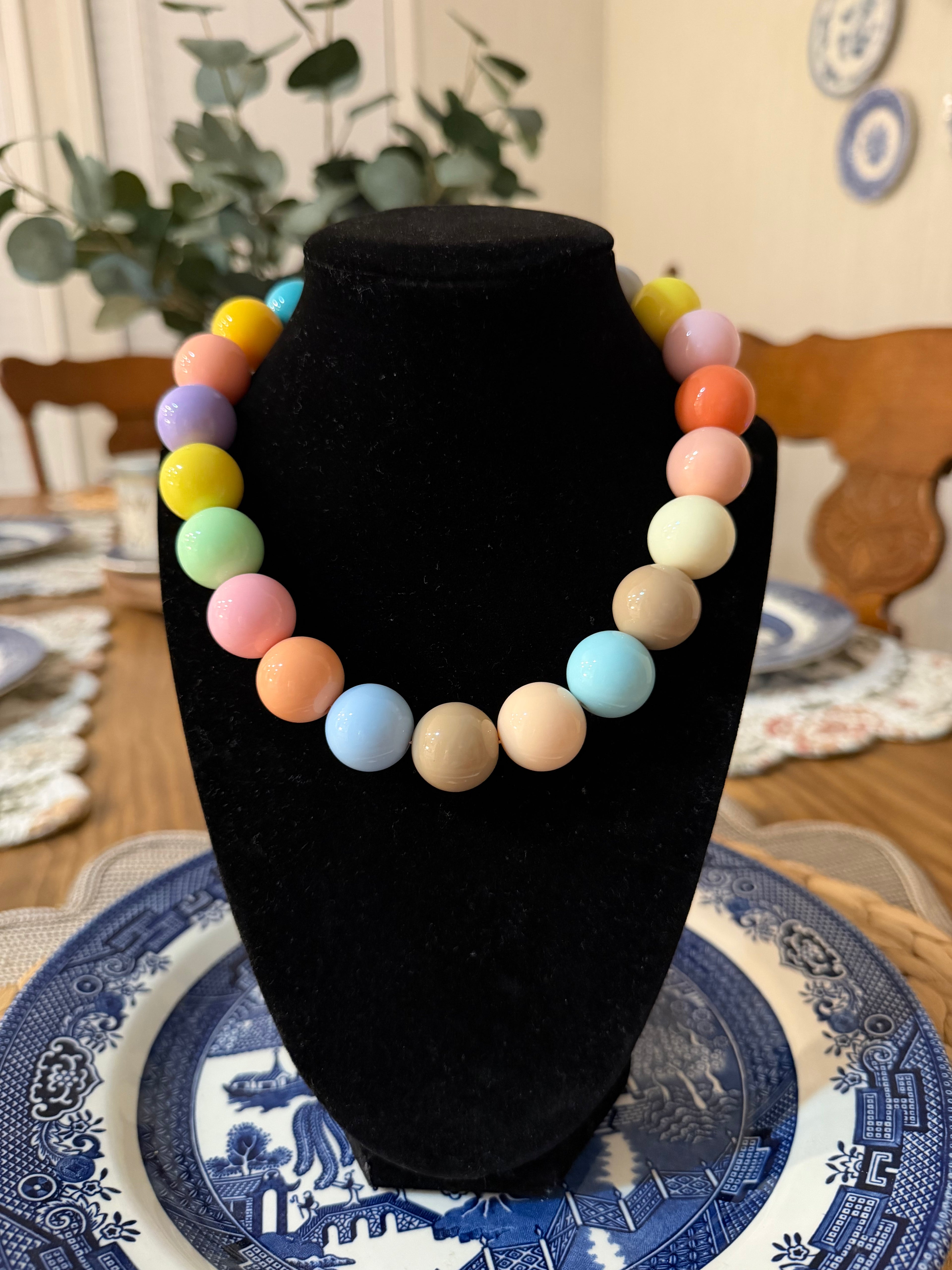 Pastel Bubble Necklace