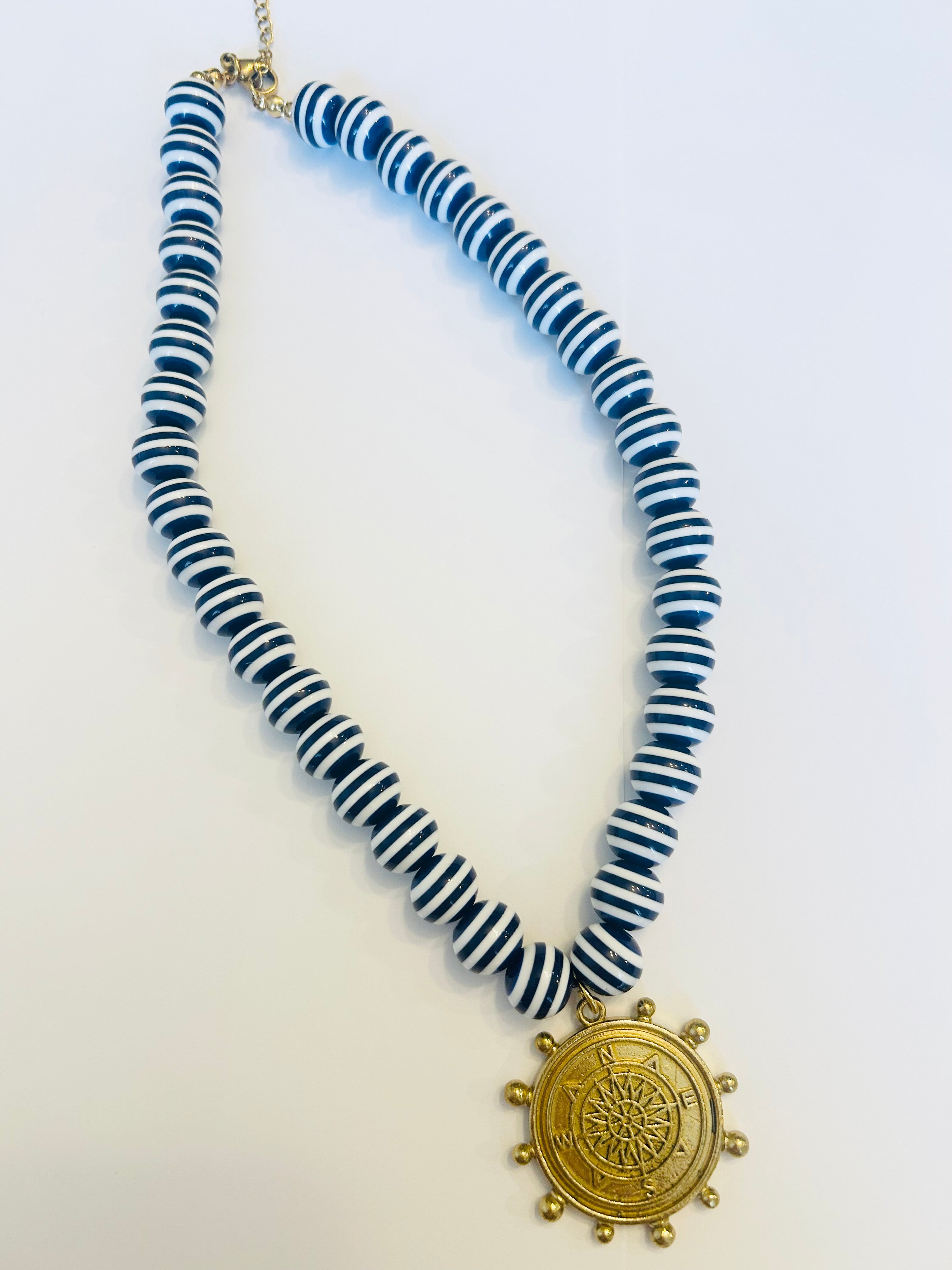 Mariner Stripe Necklace