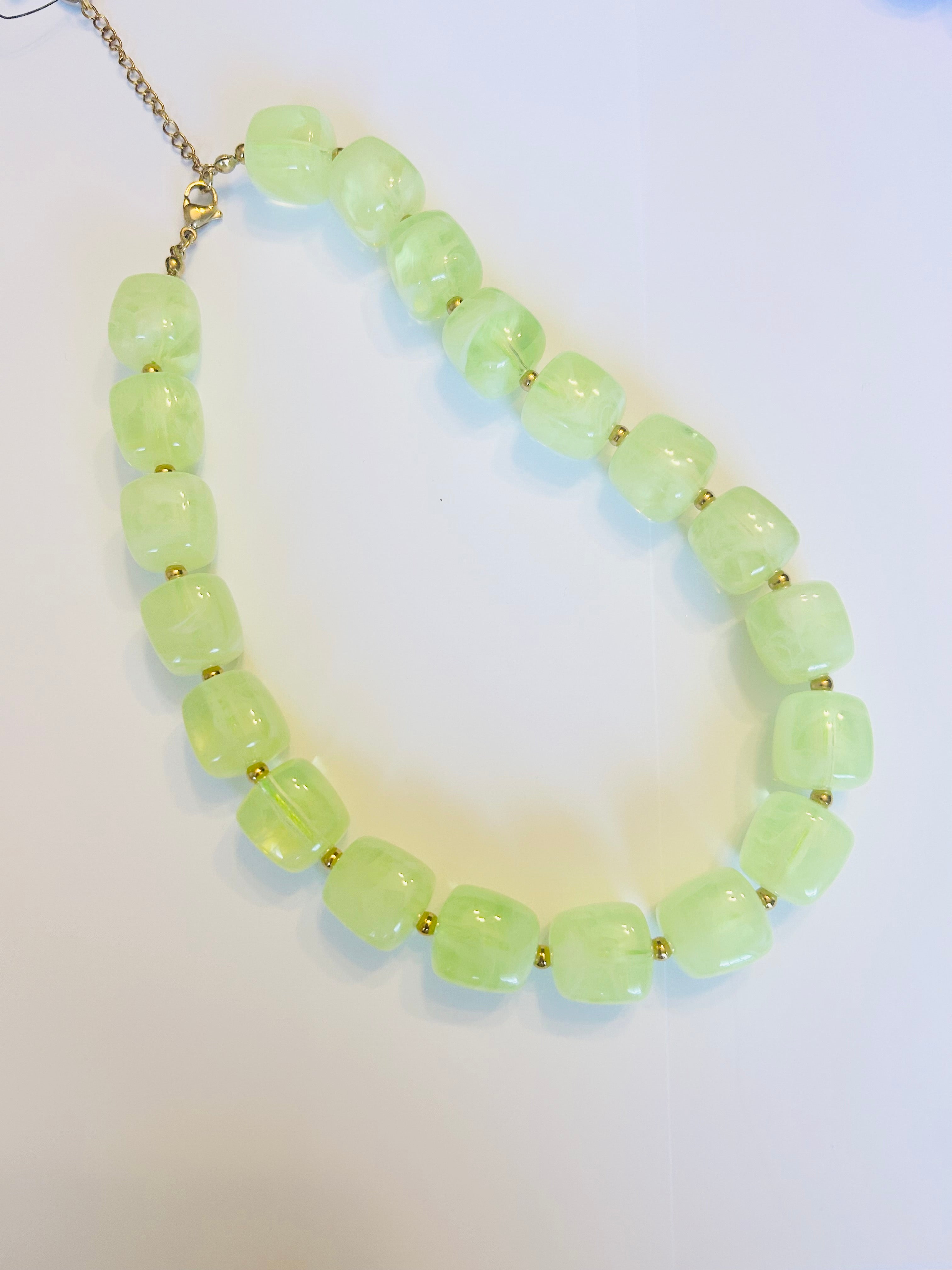 Lime Splash Necklace