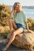 Blue Lagoon Stripe Tee