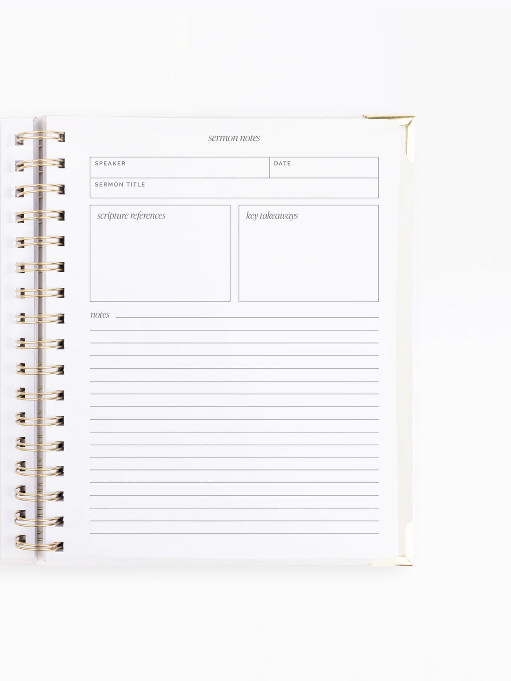 Sermon Notes